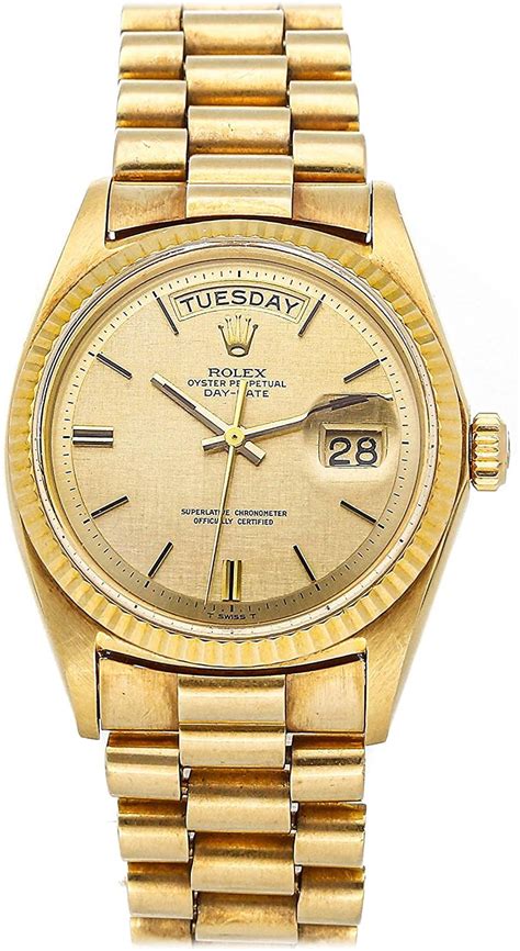 date 8 presidential rolex|rolex day date chart.